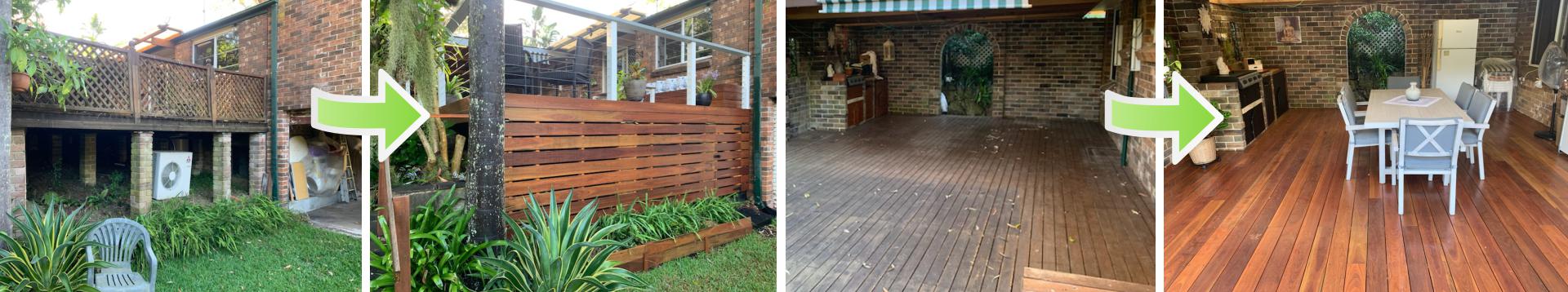 home deck renovation